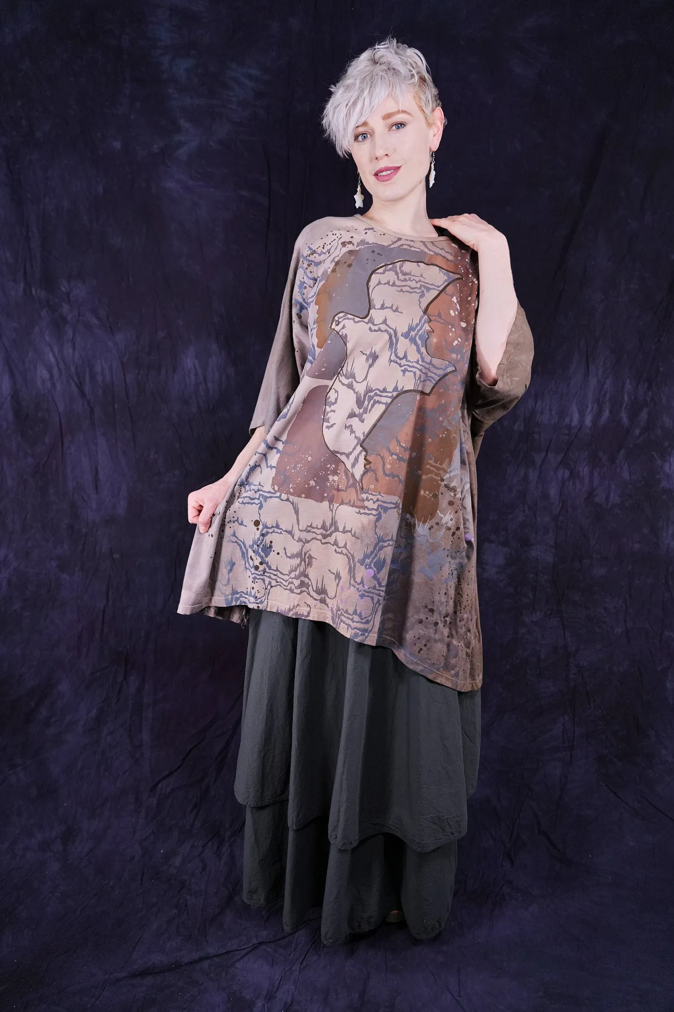 1255-2HD Art Tee Cafe au Lait-P