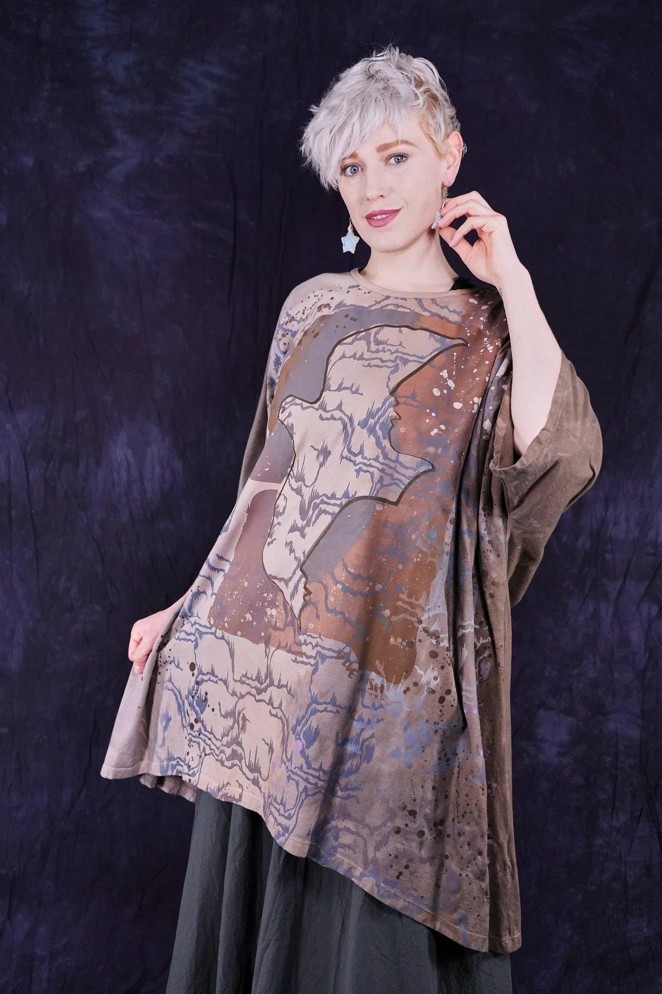 1255-2HD Art Tee Cafe au Lait-P