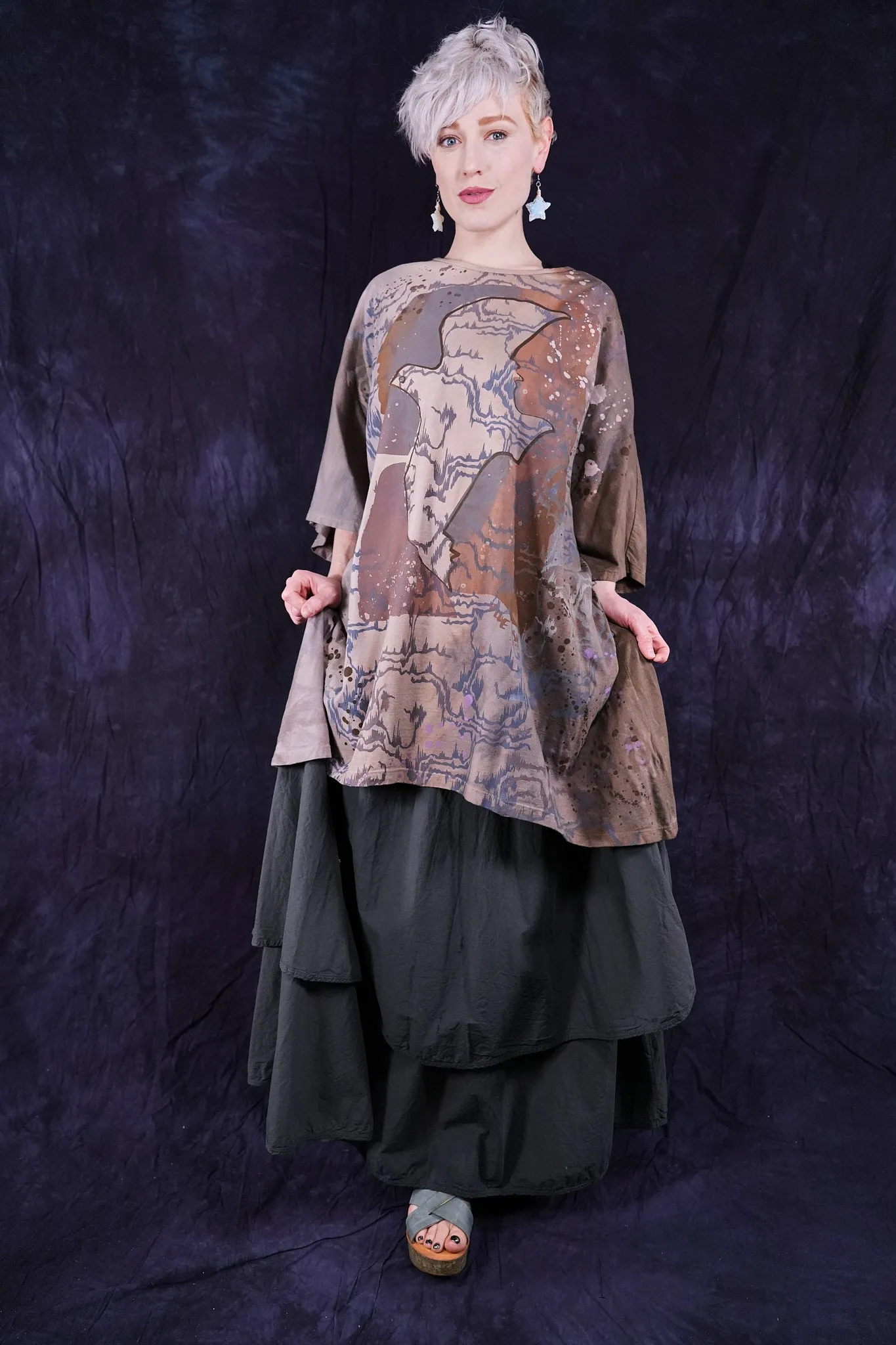 1255-2HD Art Tee Cafe au Lait-P