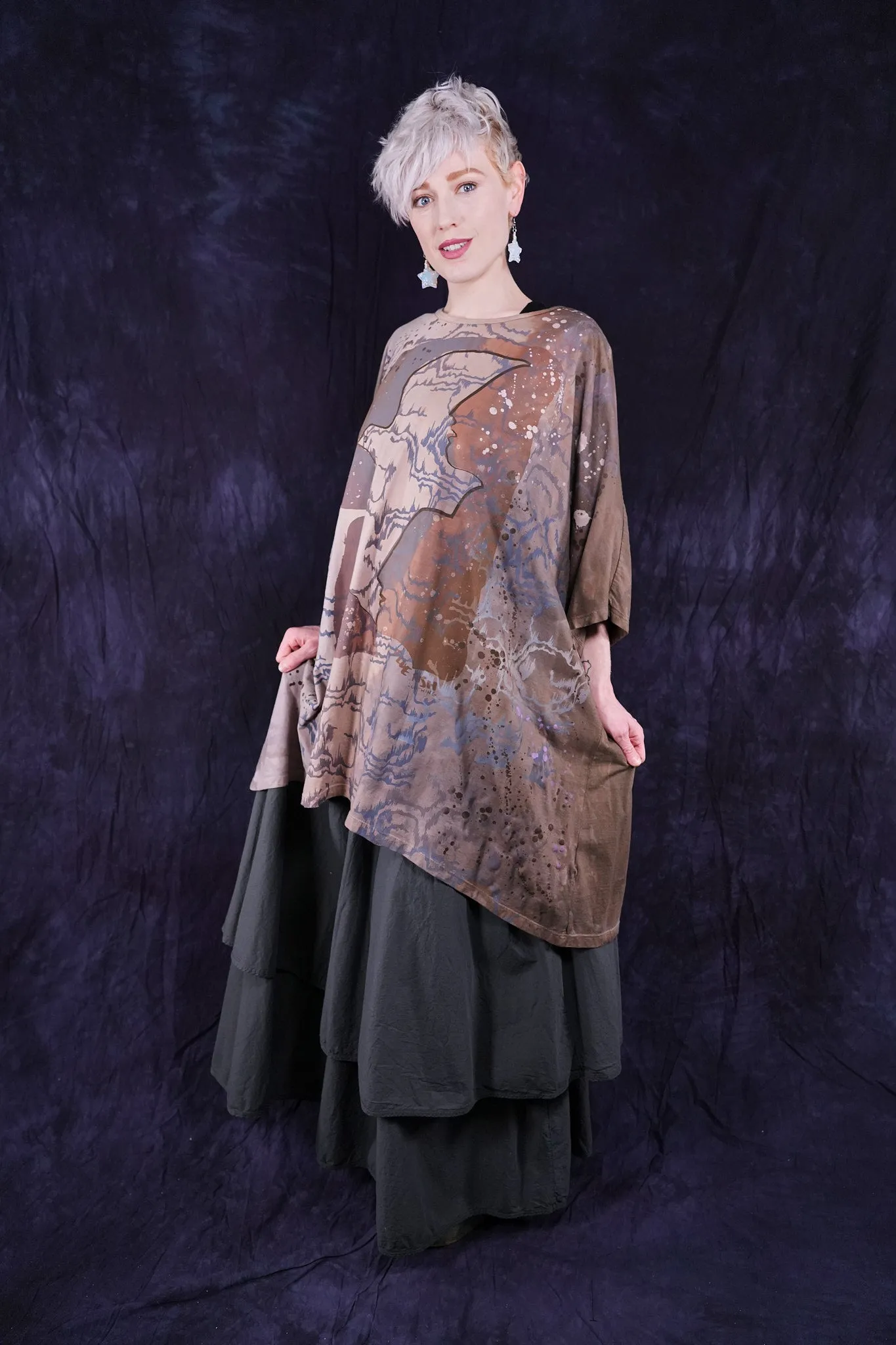 1255-2HD Art Tee Cafe au Lait-P