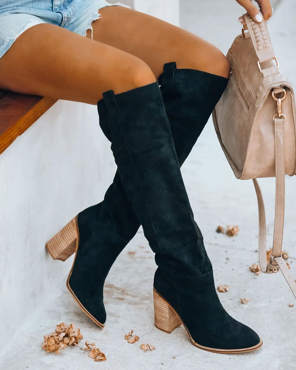 2021 Saint Slouch Boot - Black