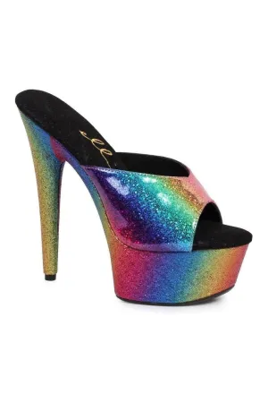 609-TRICKS Stripper Slide | Multi Faux Leather