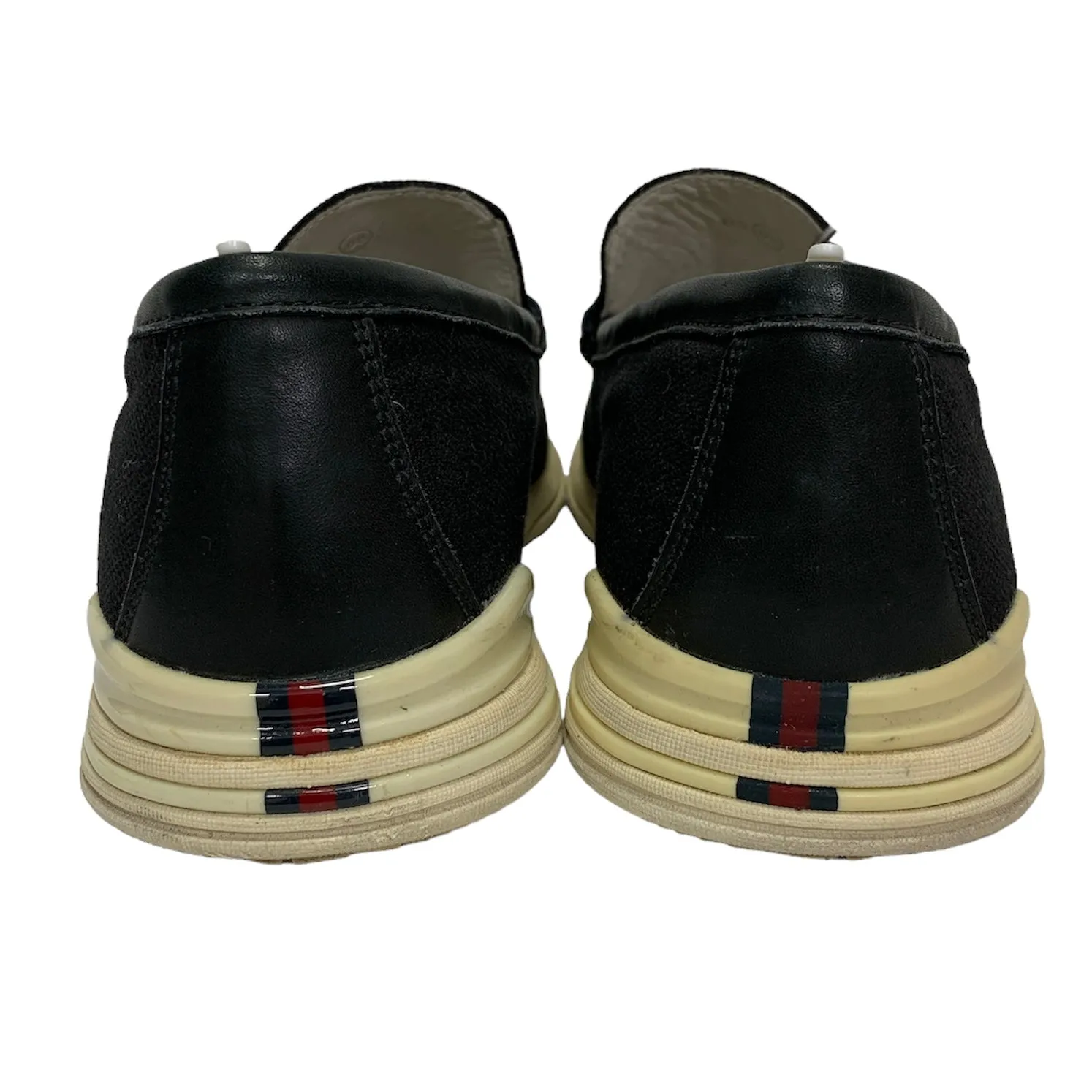 [8] Visvim Abarth Moc-Folk Canvas Horesebit Loafers