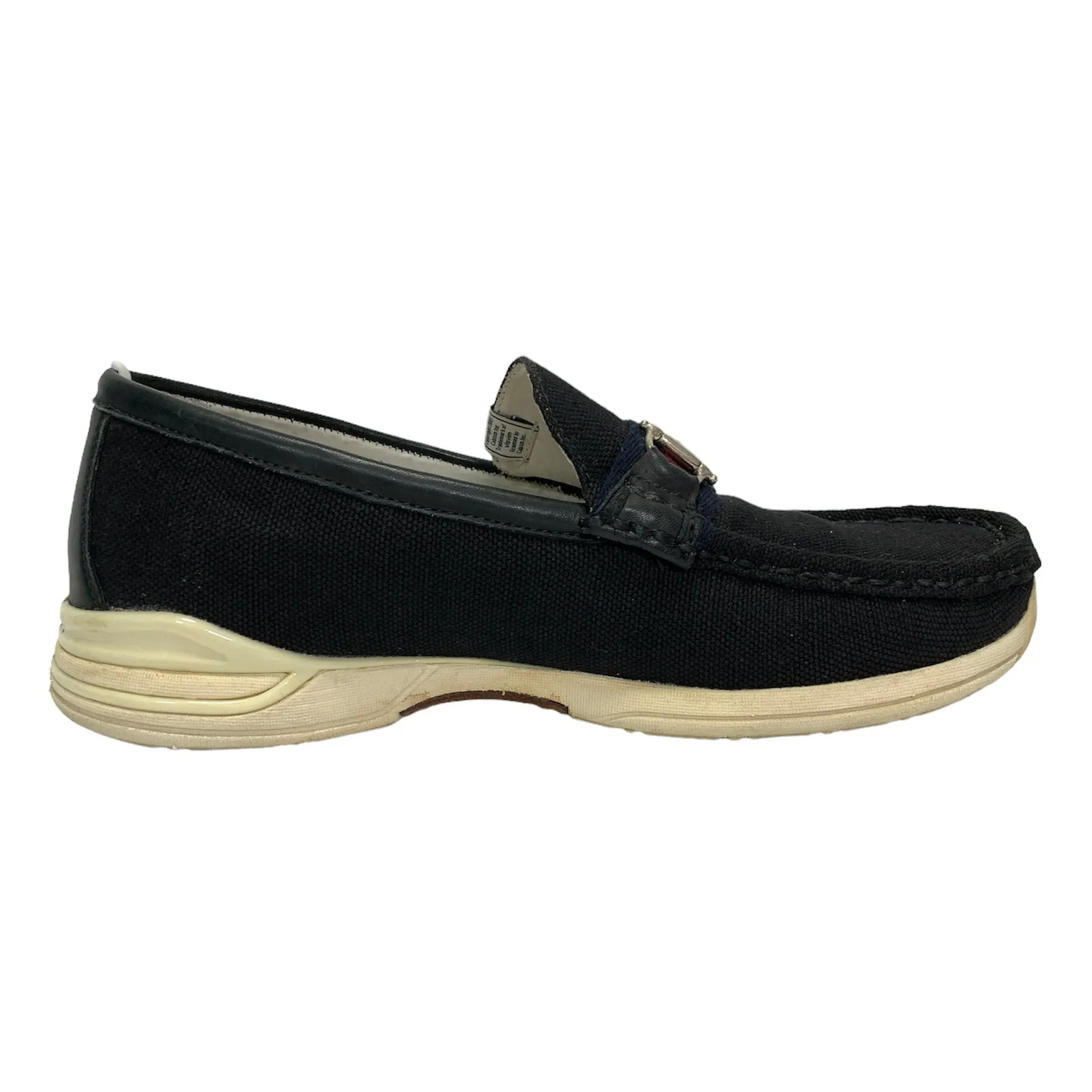[8] Visvim Abarth Moc-Folk Canvas Horesebit Loafers