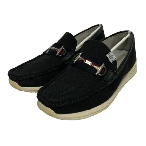 [8] Visvim Abarth Moc-Folk Canvas Horesebit Loafers
