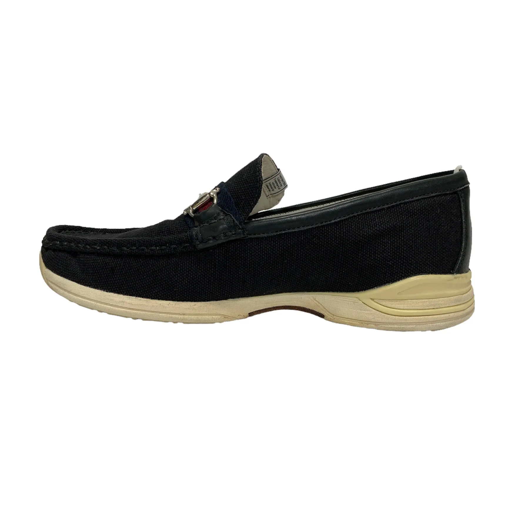 [8] Visvim Abarth Moc-Folk Canvas Horesebit Loafers