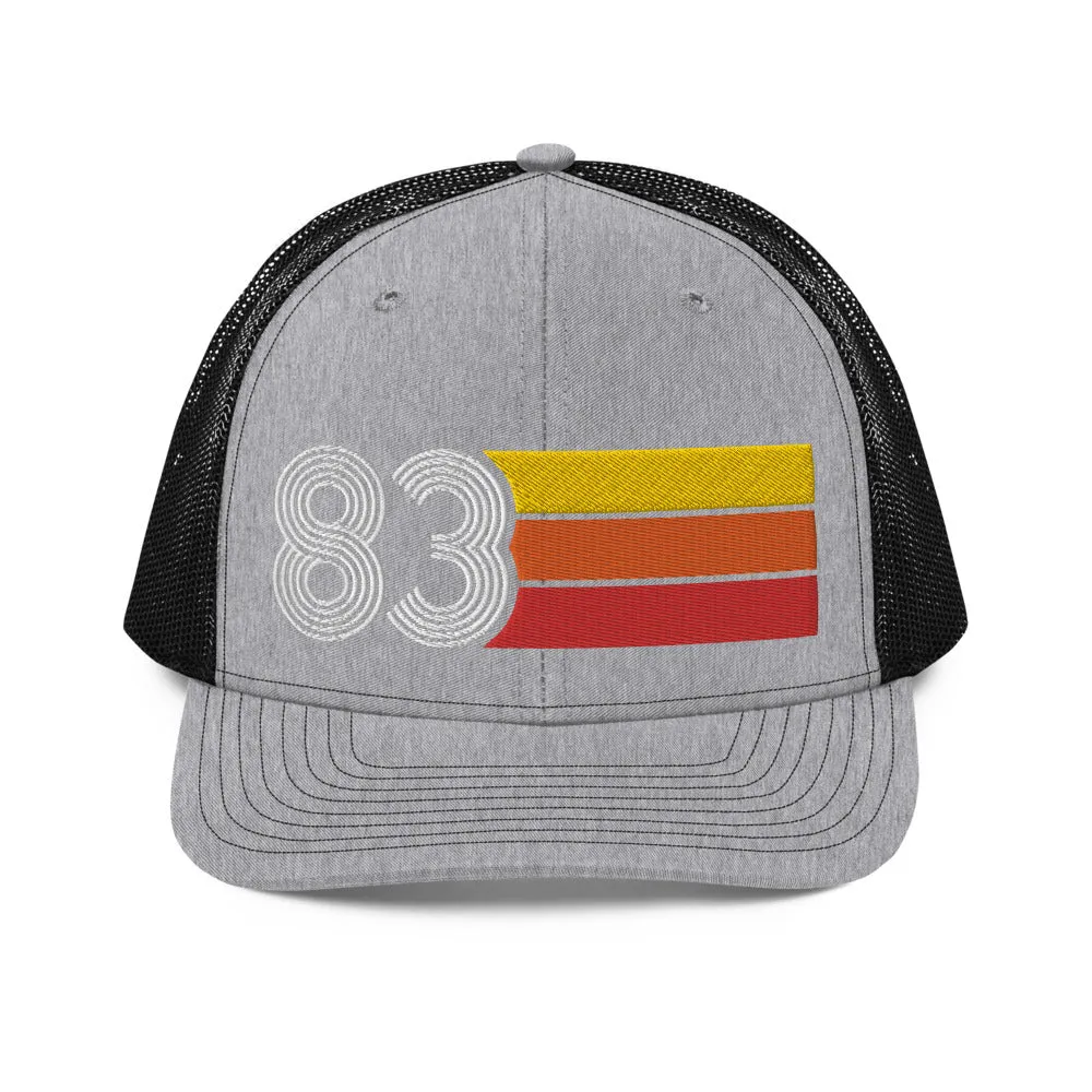 83 - 1983 Retro Style Richardson 112 Trucker Hat for Men Women