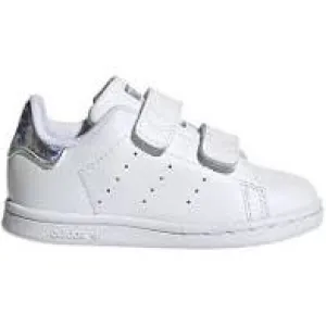 ADIDAS GIRLS WHITE STAN SMITH CF I/C