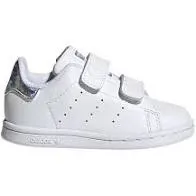 ADIDAS GIRLS WHITE STAN SMITH CF I/C