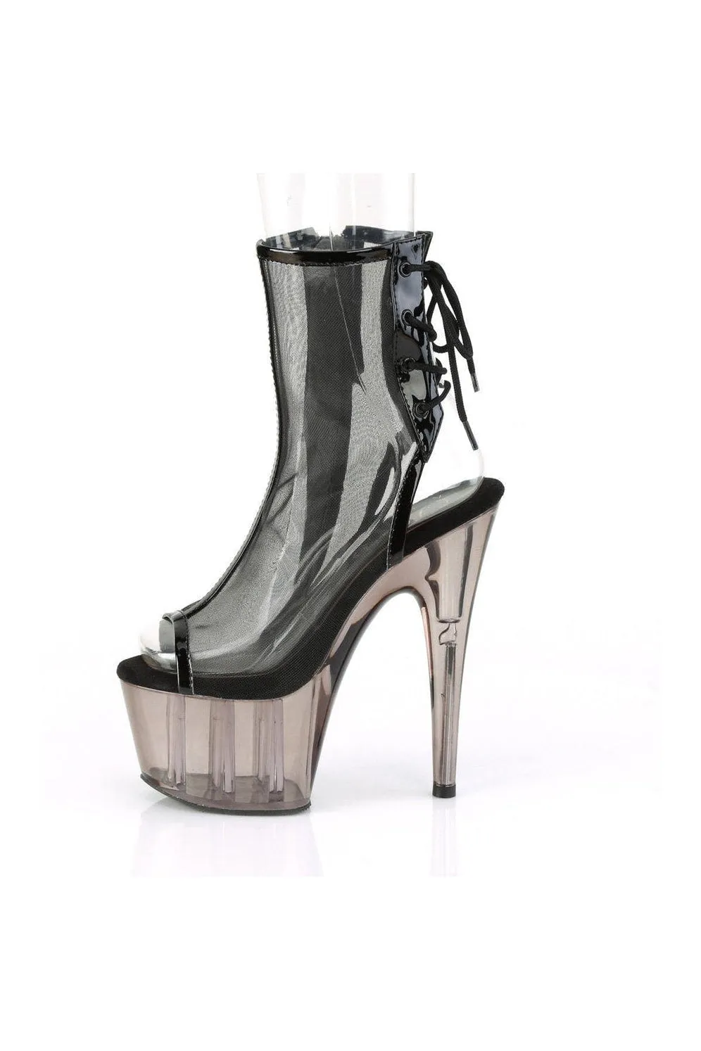 ADORE-1018MSHT Exotic Boot | Black Mesh