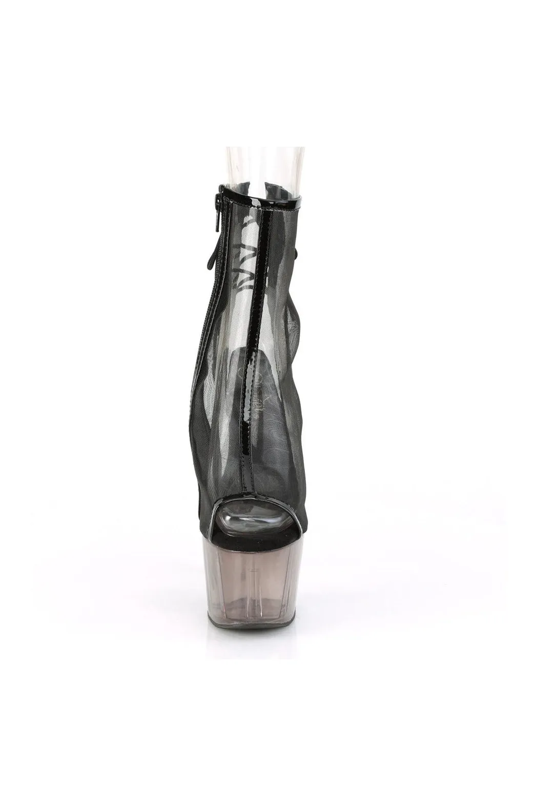 ADORE-1018MSHT Exotic Boot | Black Mesh