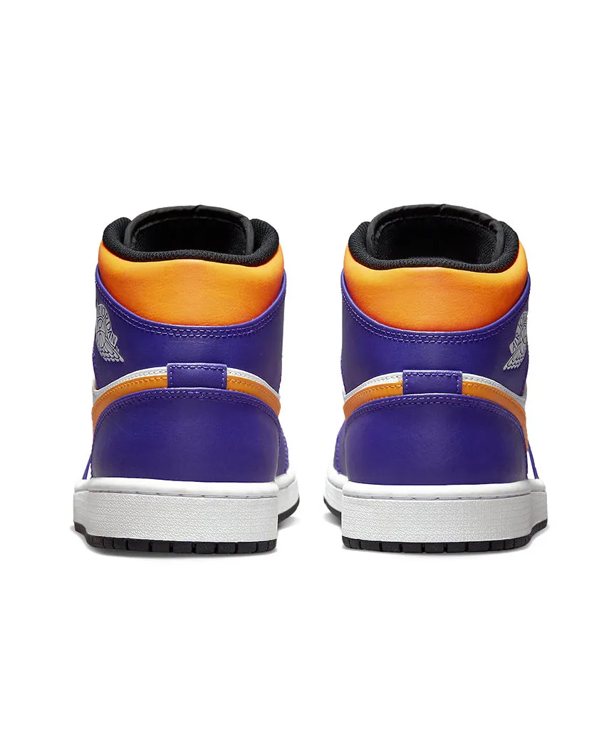 Air Jordan 1 Mid  “Lakers” Dark Concord