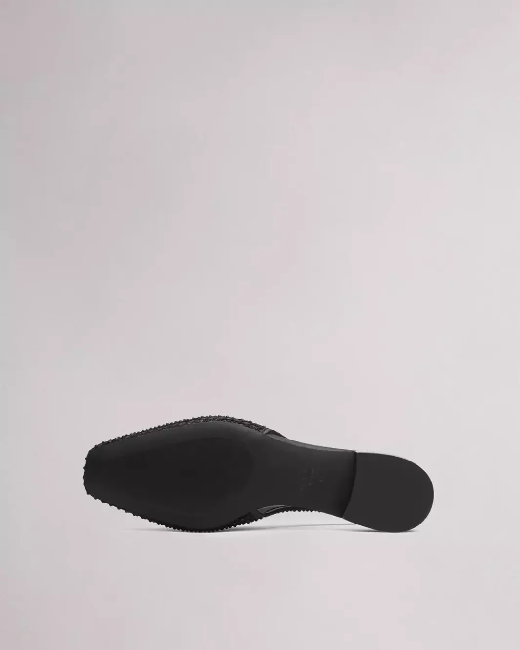 AJA DIAMANTE MESH BOOT IN BLACK DENIM