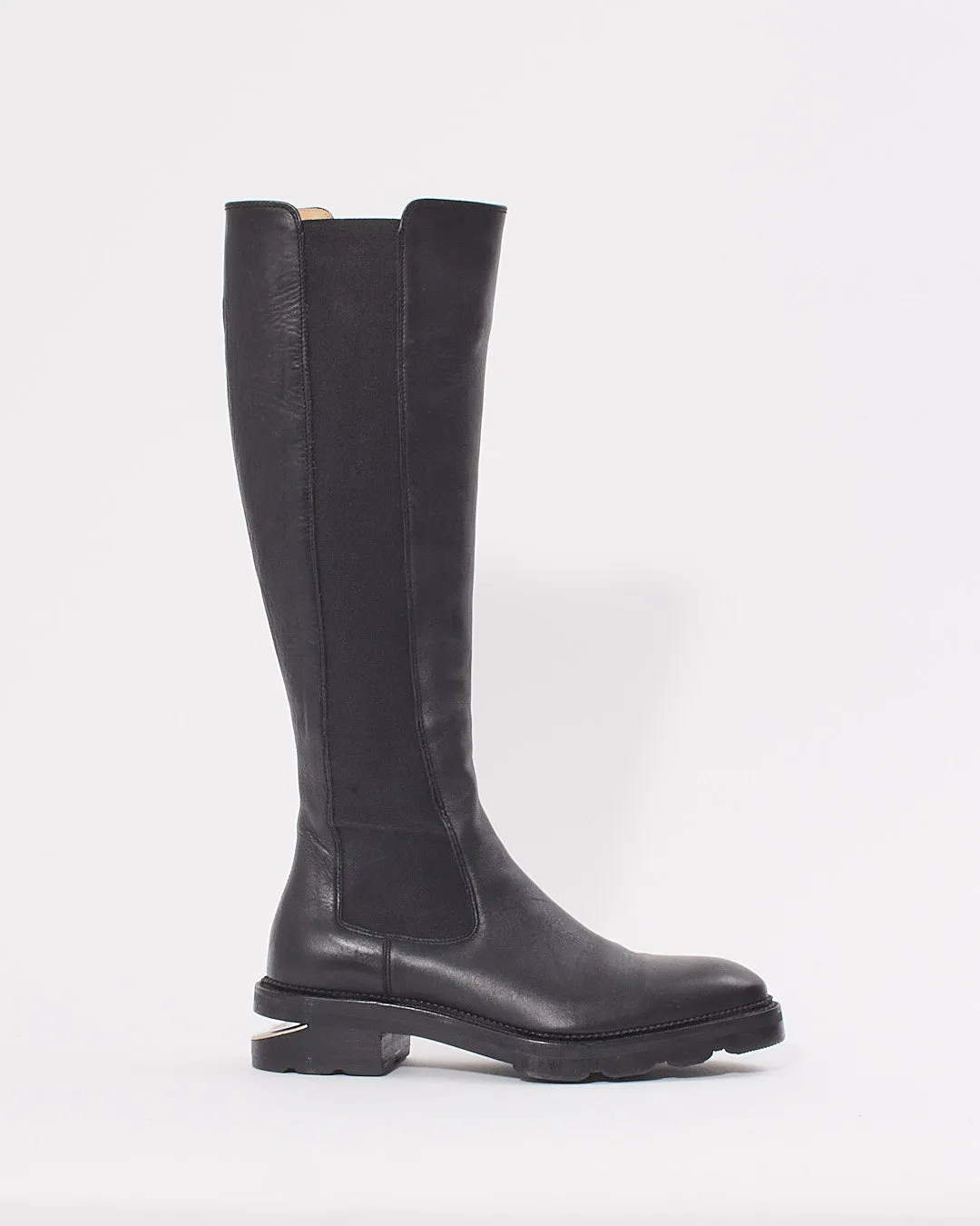Alexander Wang Black Leather Boots - 38.5