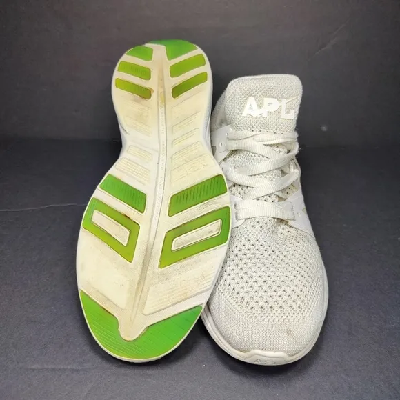 APL TechLoom Ascend White Athletic Sneaker Womens Shoe Size 8