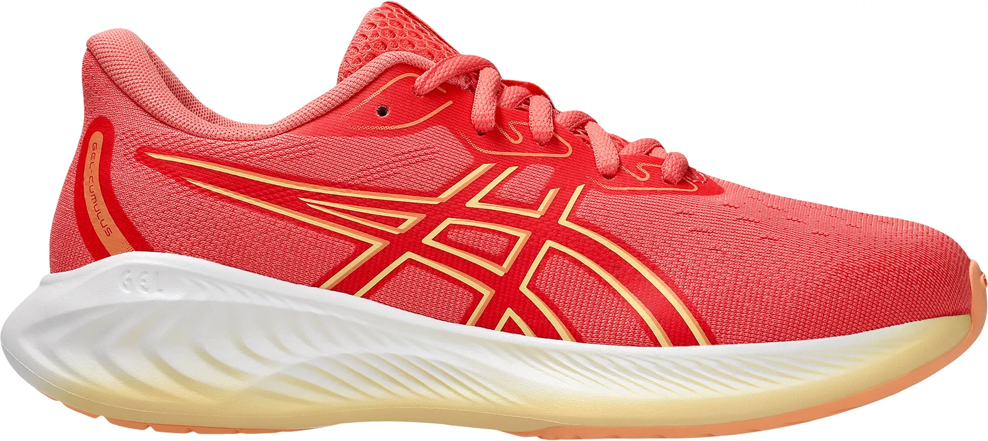 Asics Gel Cumulus 26 GS Junior Running Shoes - Orange