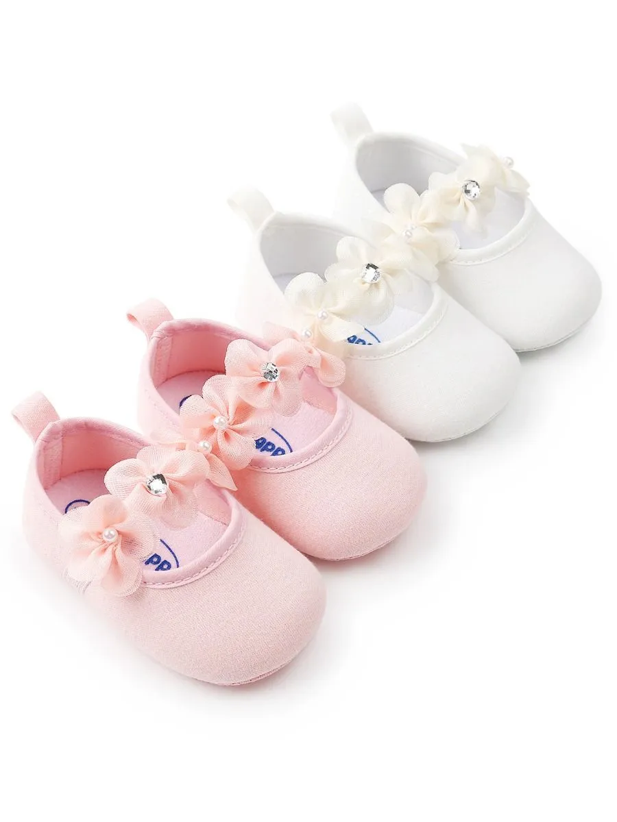 Baby Girl Pink Pre-walker Shoes