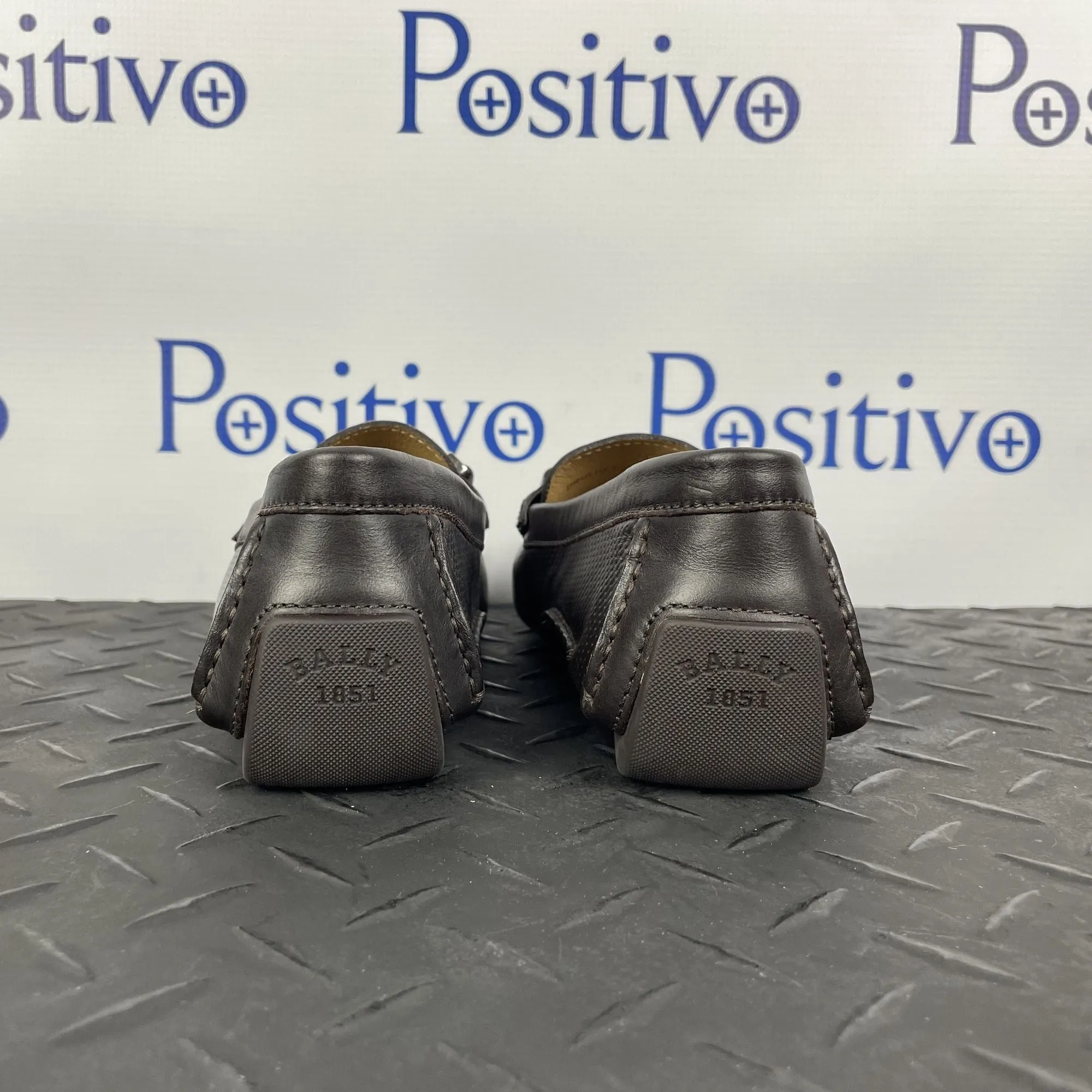 Bally Drulio FO Brown Leather Drivers