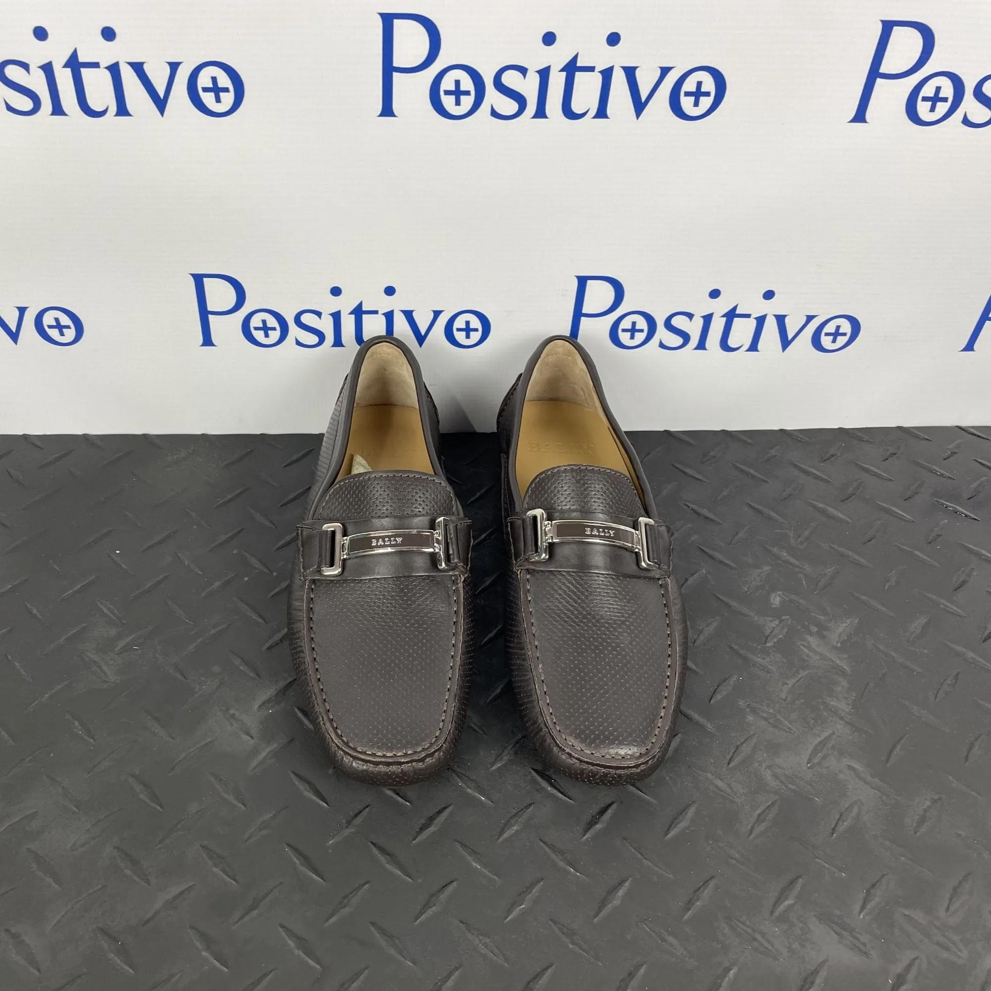Bally Drulio FO Brown Leather Drivers