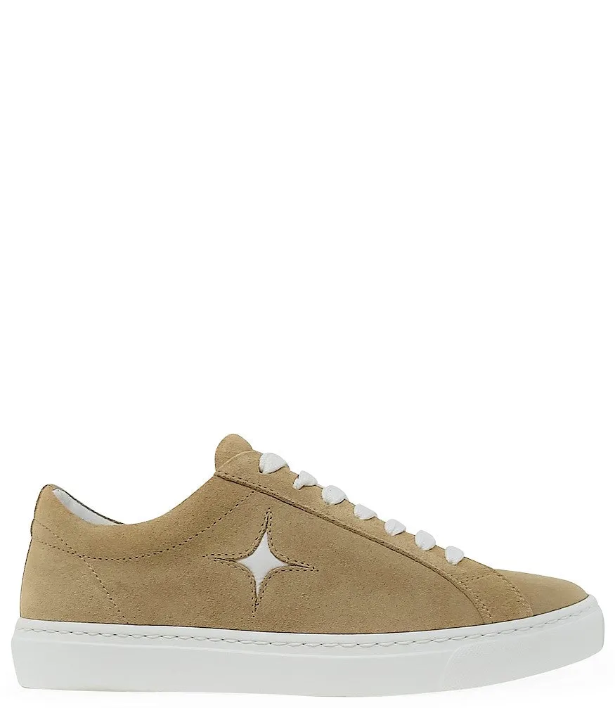 Beige Suede Sirius Star Womens Sneaker