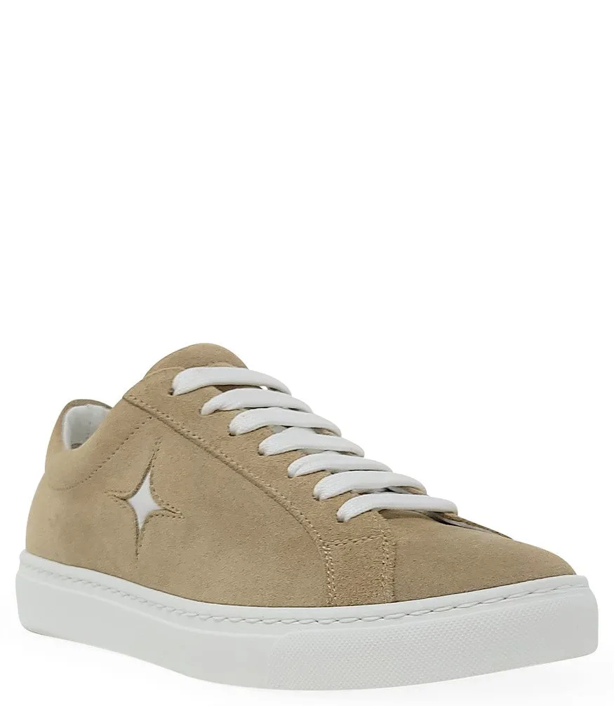 Beige Suede Sirius Star Womens Sneaker