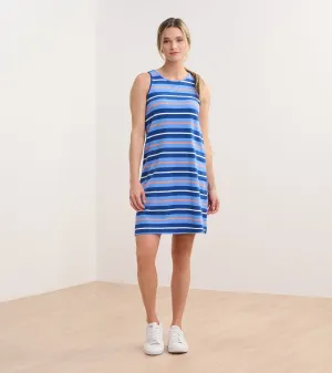 Bella Dress - Marina Stripes