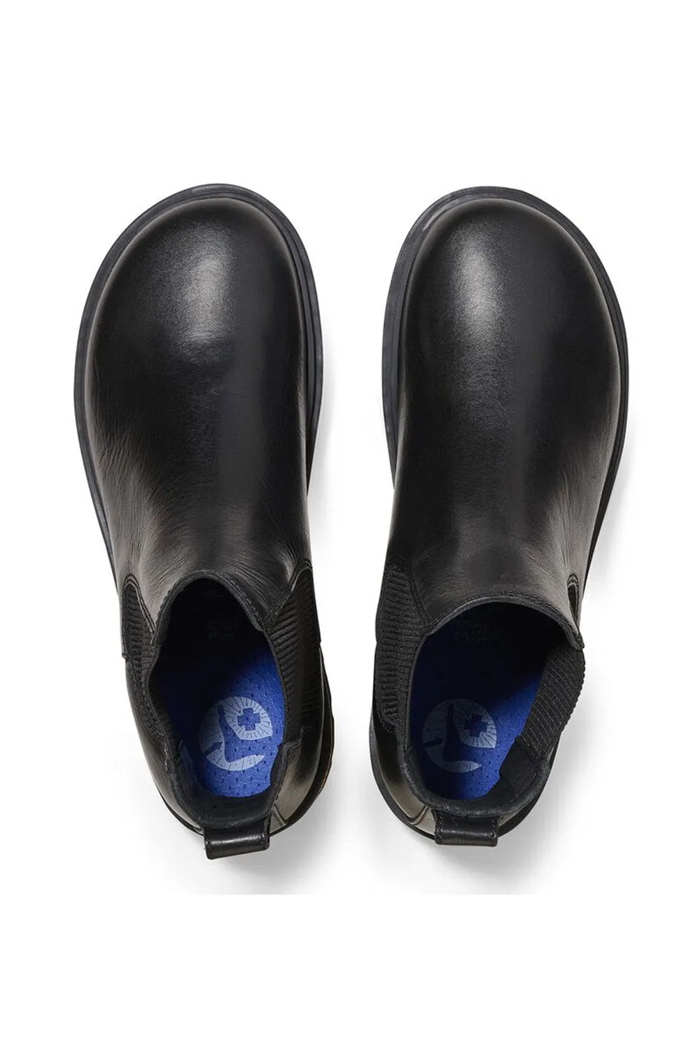 Birkenstock Highwood Slip On Leather Booties for Women in Black | 1025791