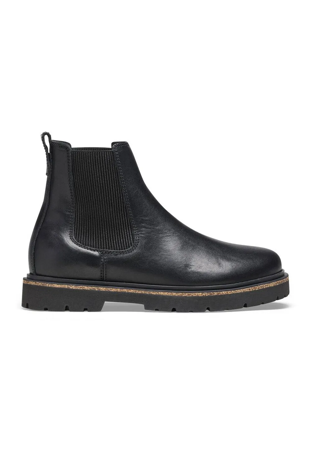 Birkenstock Highwood Slip On Leather Booties for Women in Black | 1025791