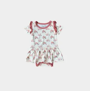 Bodysuit Dress in Ice Cream Truck