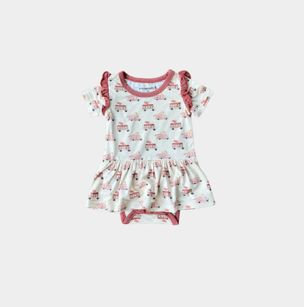 Bodysuit Dress in Ice Cream Truck