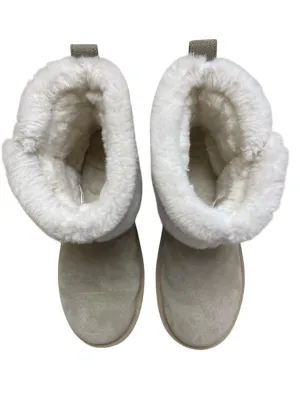 Boots Ankle Flats By Koolaburra By Ugg In Grey, Size: 6