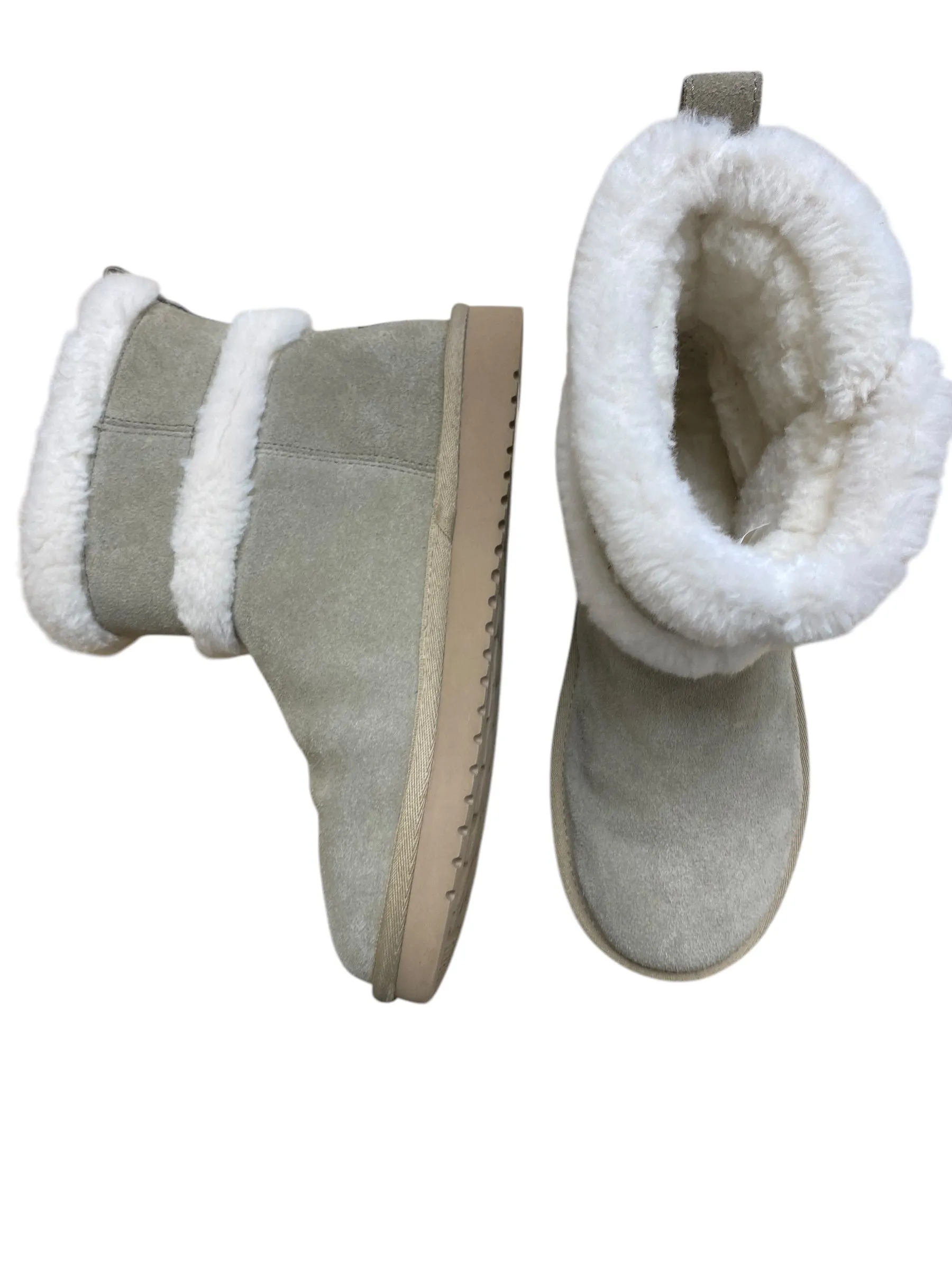 Boots Ankle Flats By Koolaburra By Ugg In Grey, Size: 6