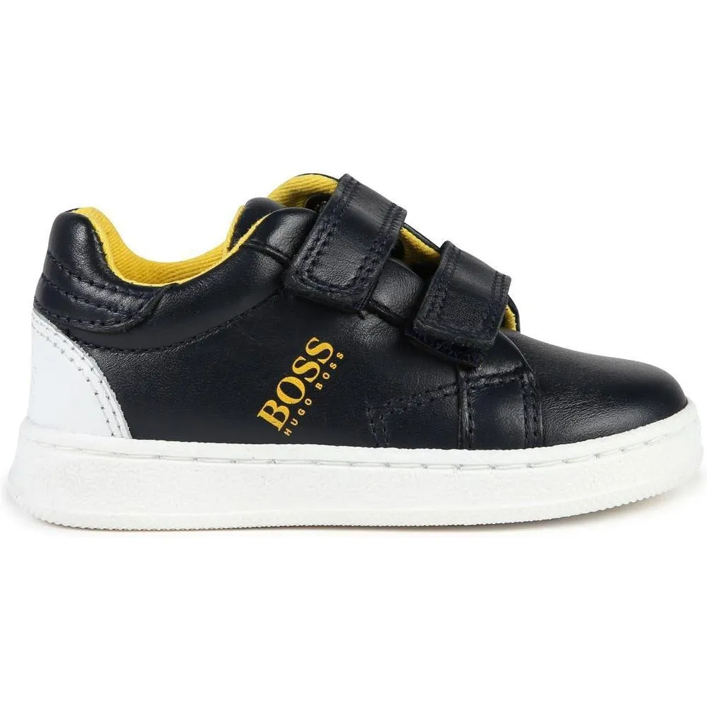 Boys Navy Trainers