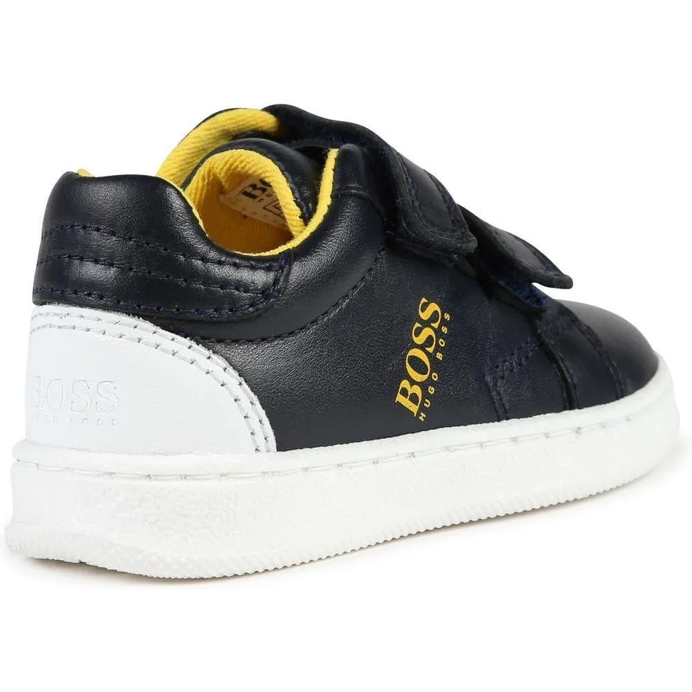 Boys Navy Trainers