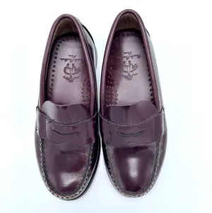 Brooks Brothers burgundy penny loafers size 12.5