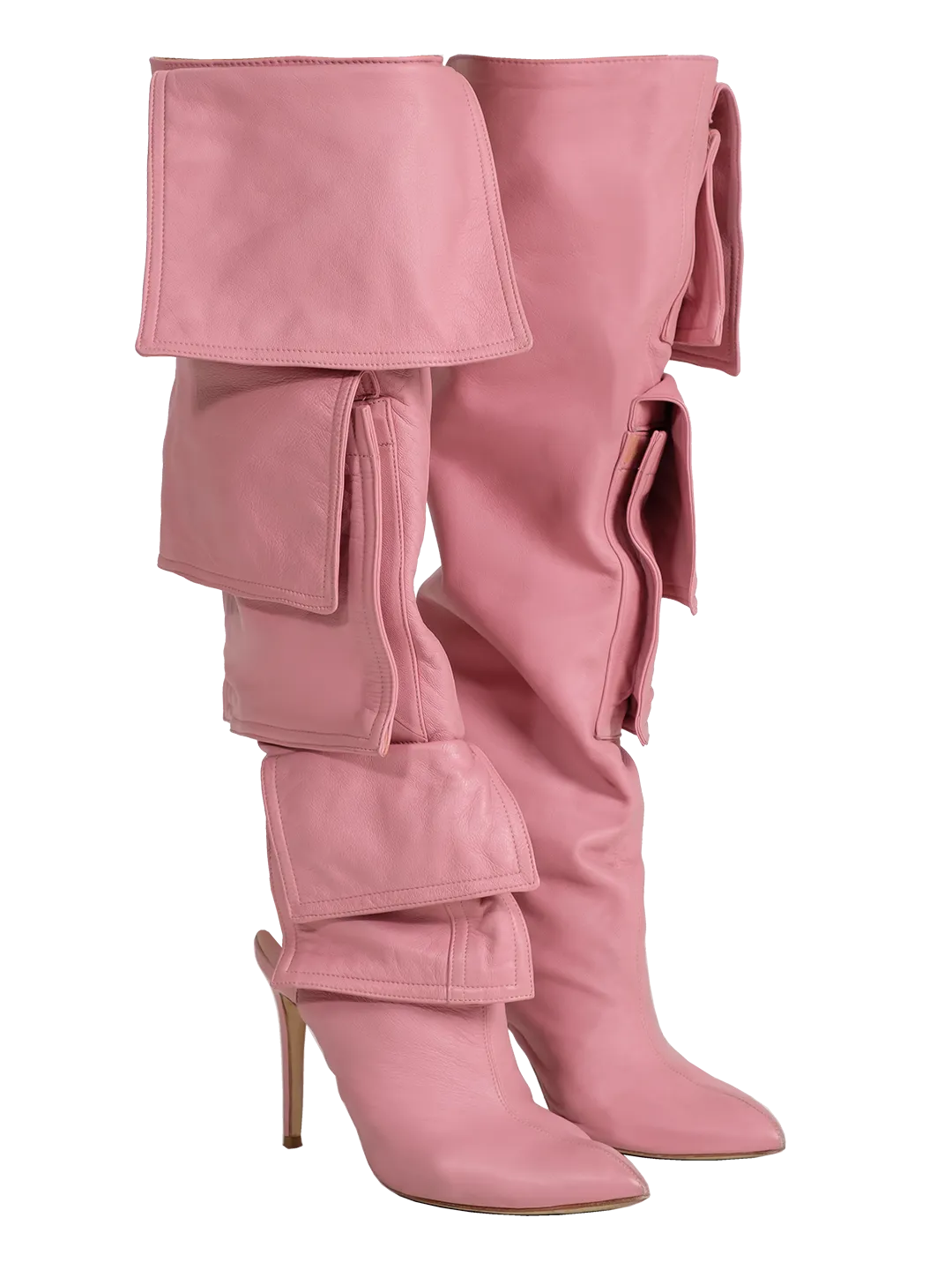 Cargo Knee Boots