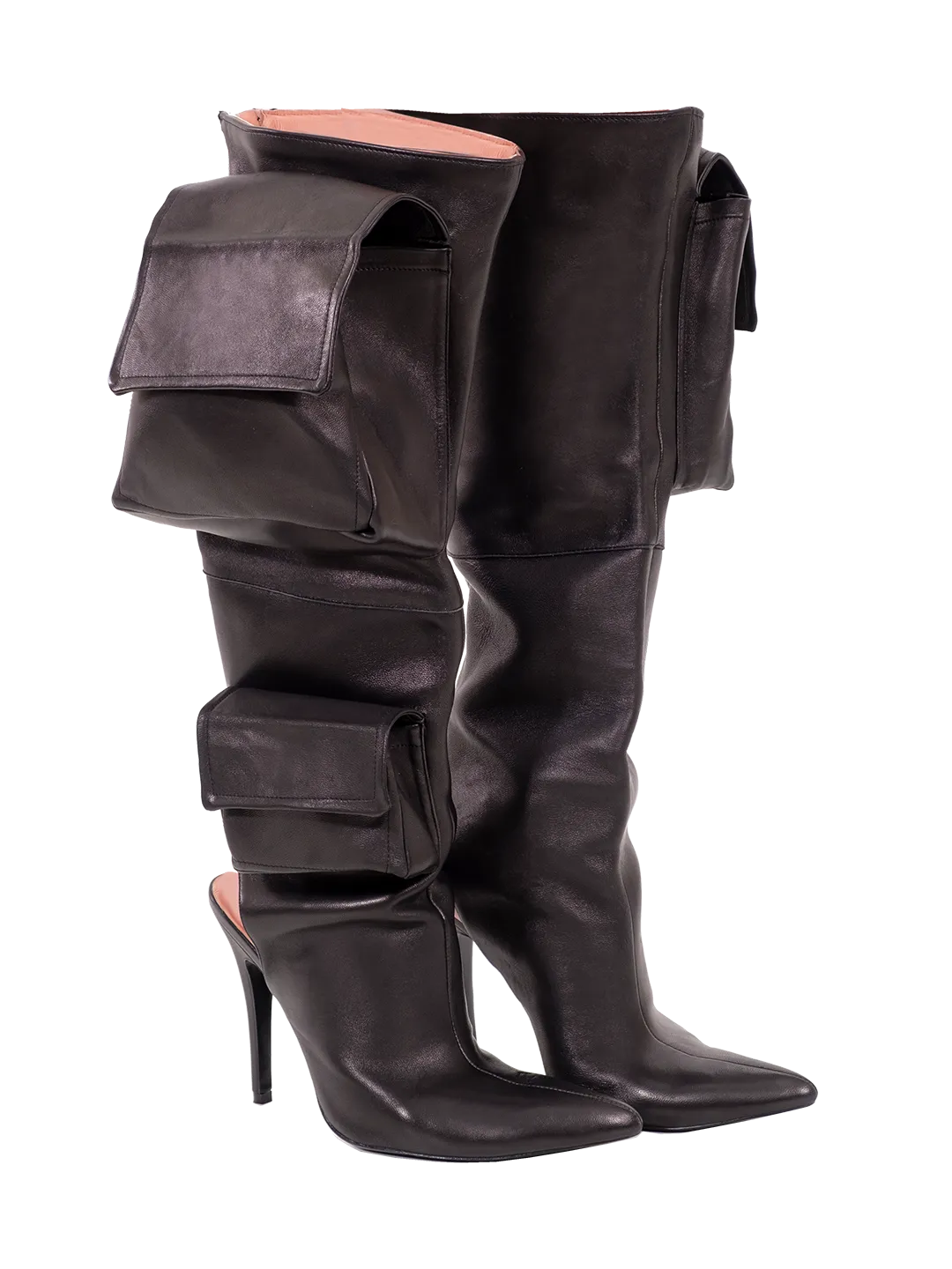 Cargo Knee Boots