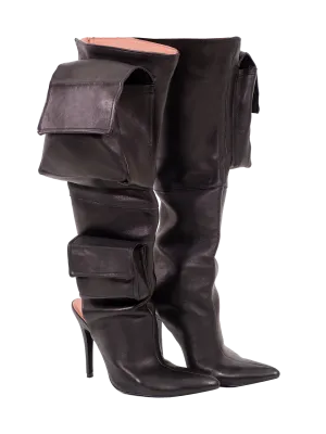 Cargo Knee Boots