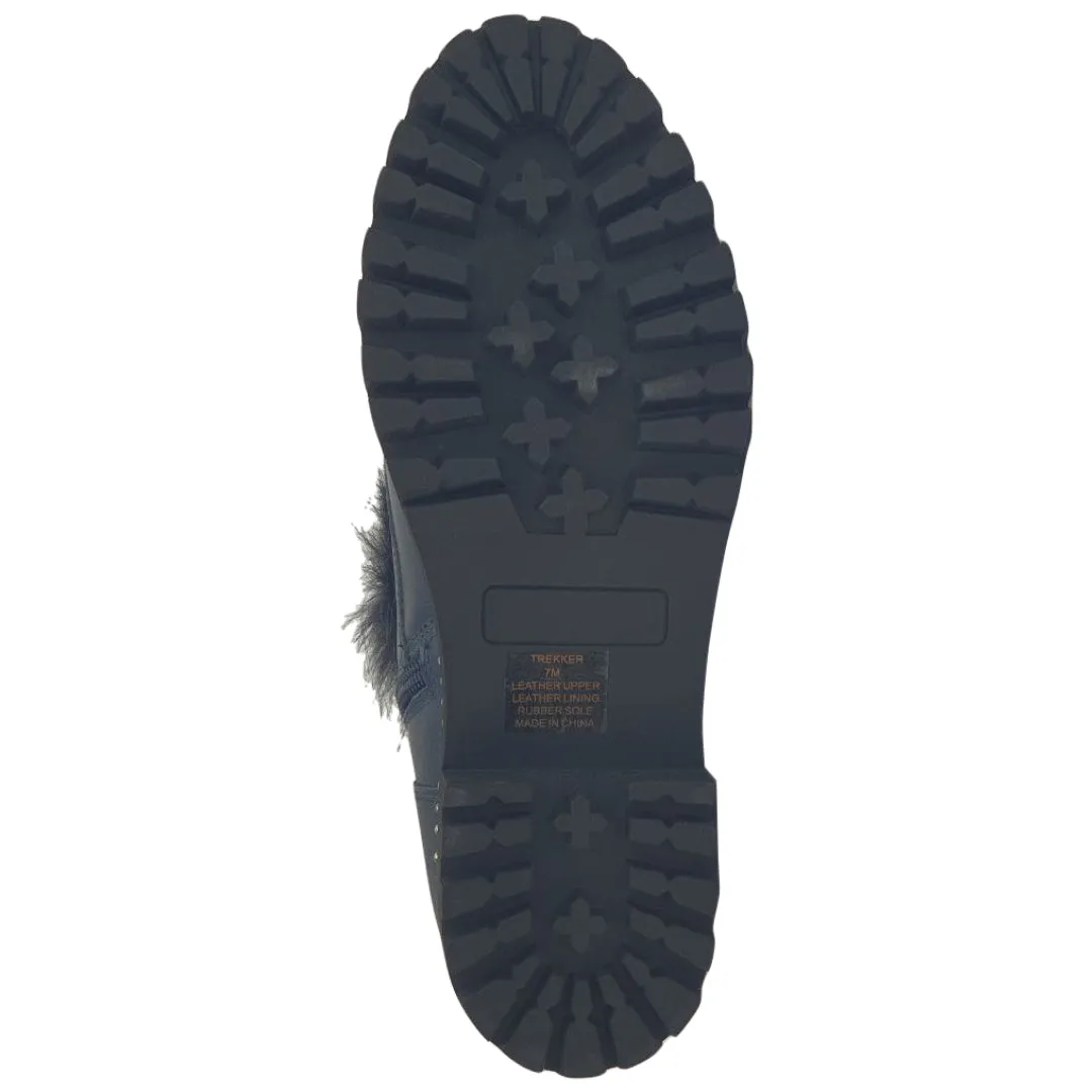 CECELIA New York Women's Midnight Trekker Boots #QTM4319 NWT