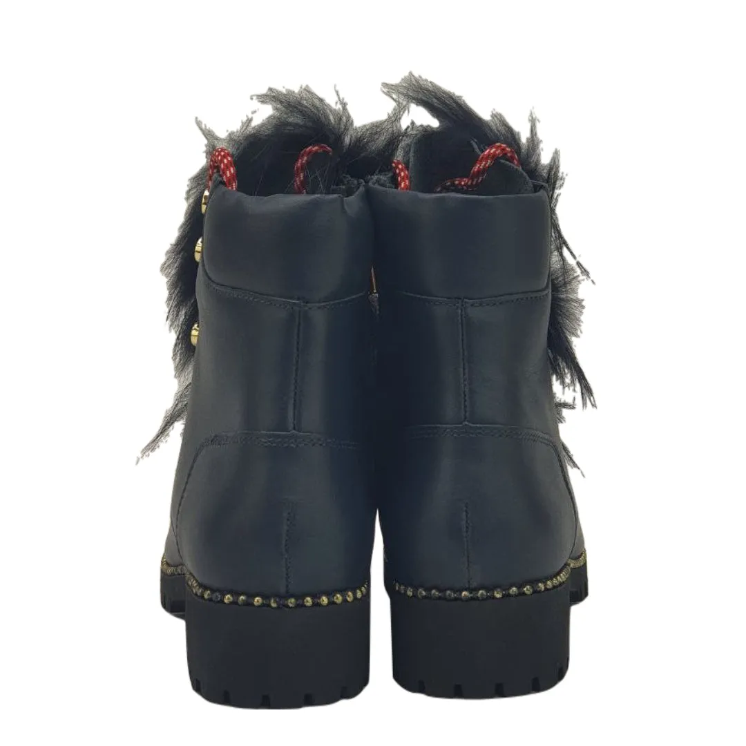 CECELIA New York Women's Midnight Trekker Boots #QTM4319 NWT