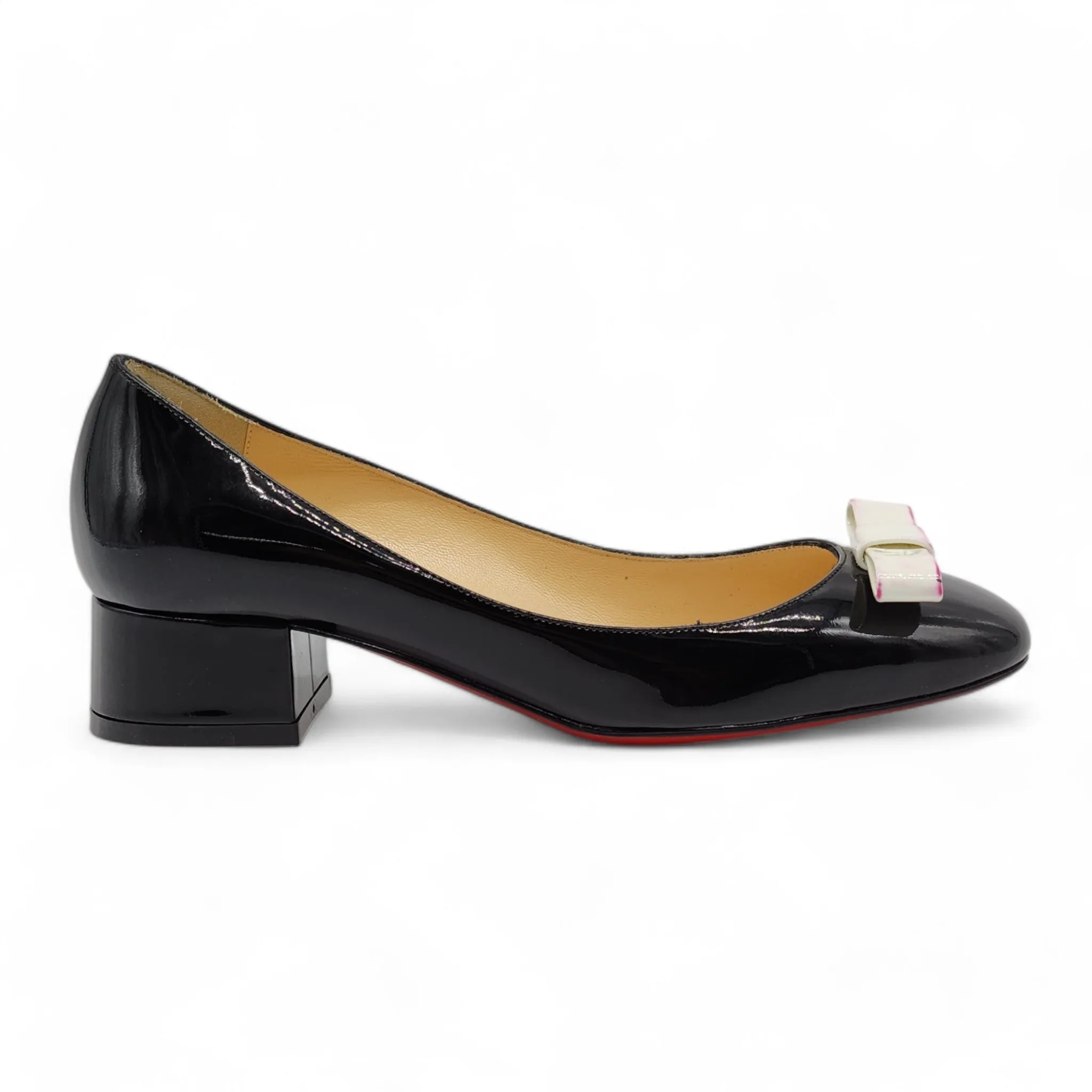 Christian Louboutin Zerlisixty Pumps - Patent Leather - Black 35.5