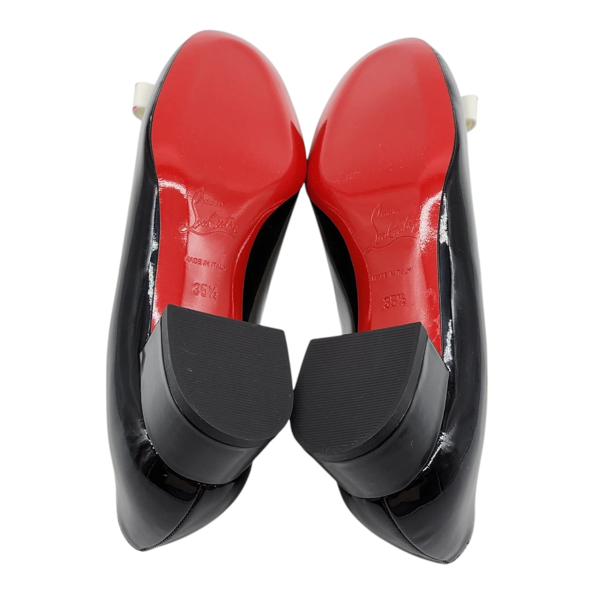 Christian Louboutin Zerlisixty Pumps - Patent Leather - Black 35.5