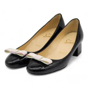 Christian Louboutin Zerlisixty Pumps - Patent Leather - Black 35.5