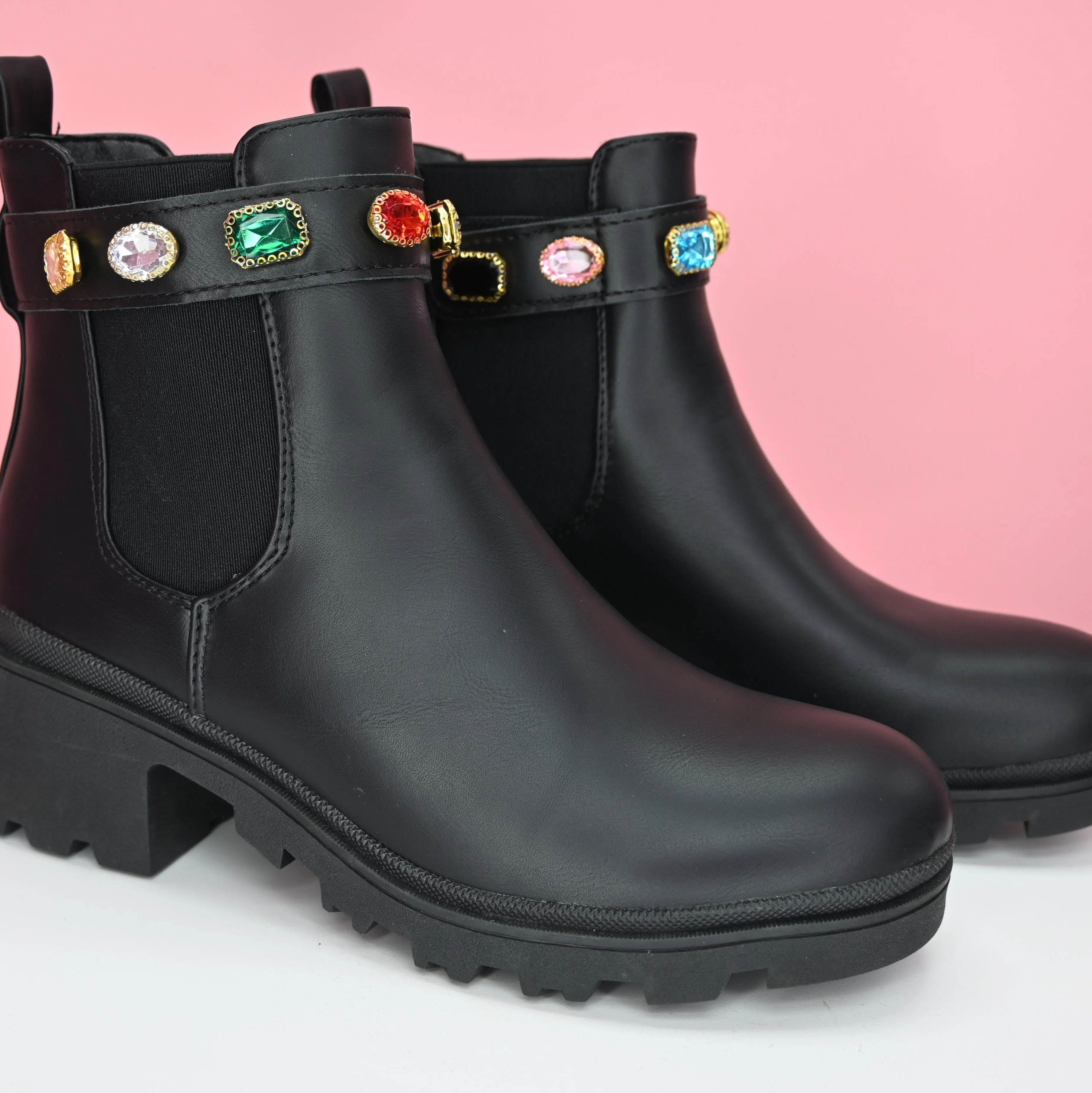 COLORFUL STONE BOOT