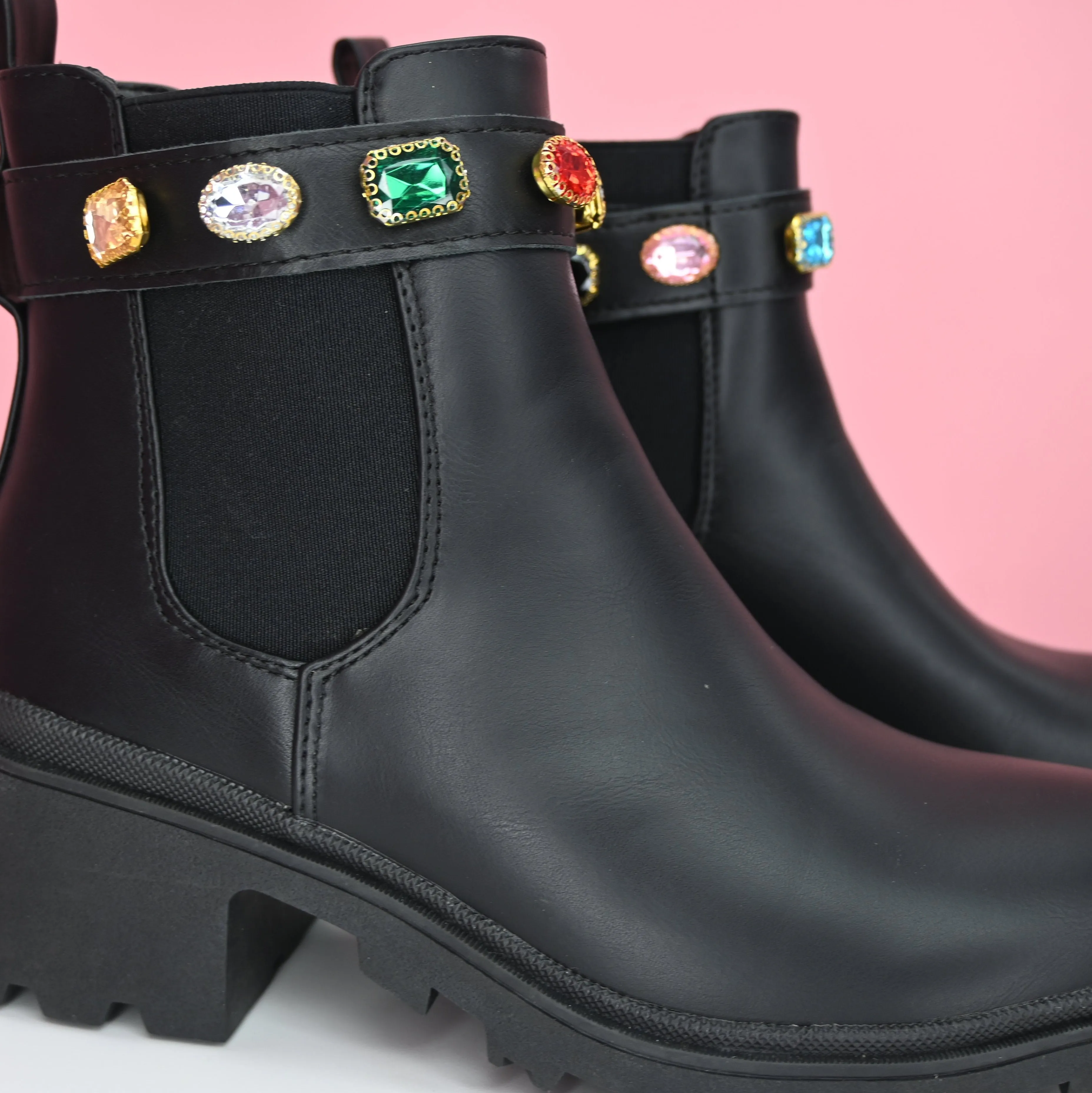 COLORFUL STONE BOOT