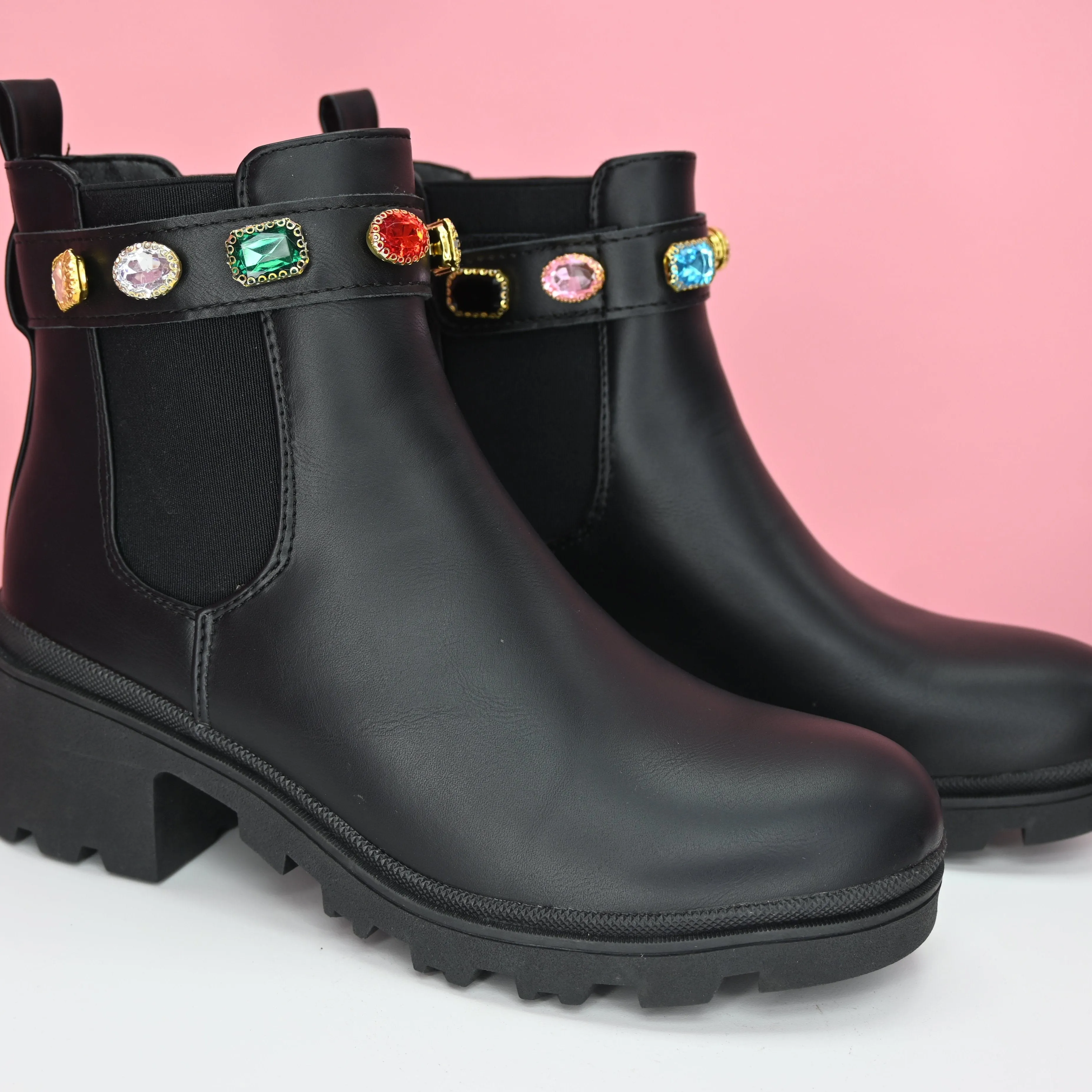 COLORFUL STONE BOOT