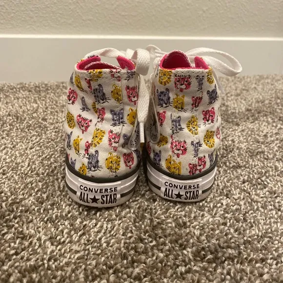 Converse Chuck Taylor All Star High GS 'Jungle Cats' Girls Sneakers