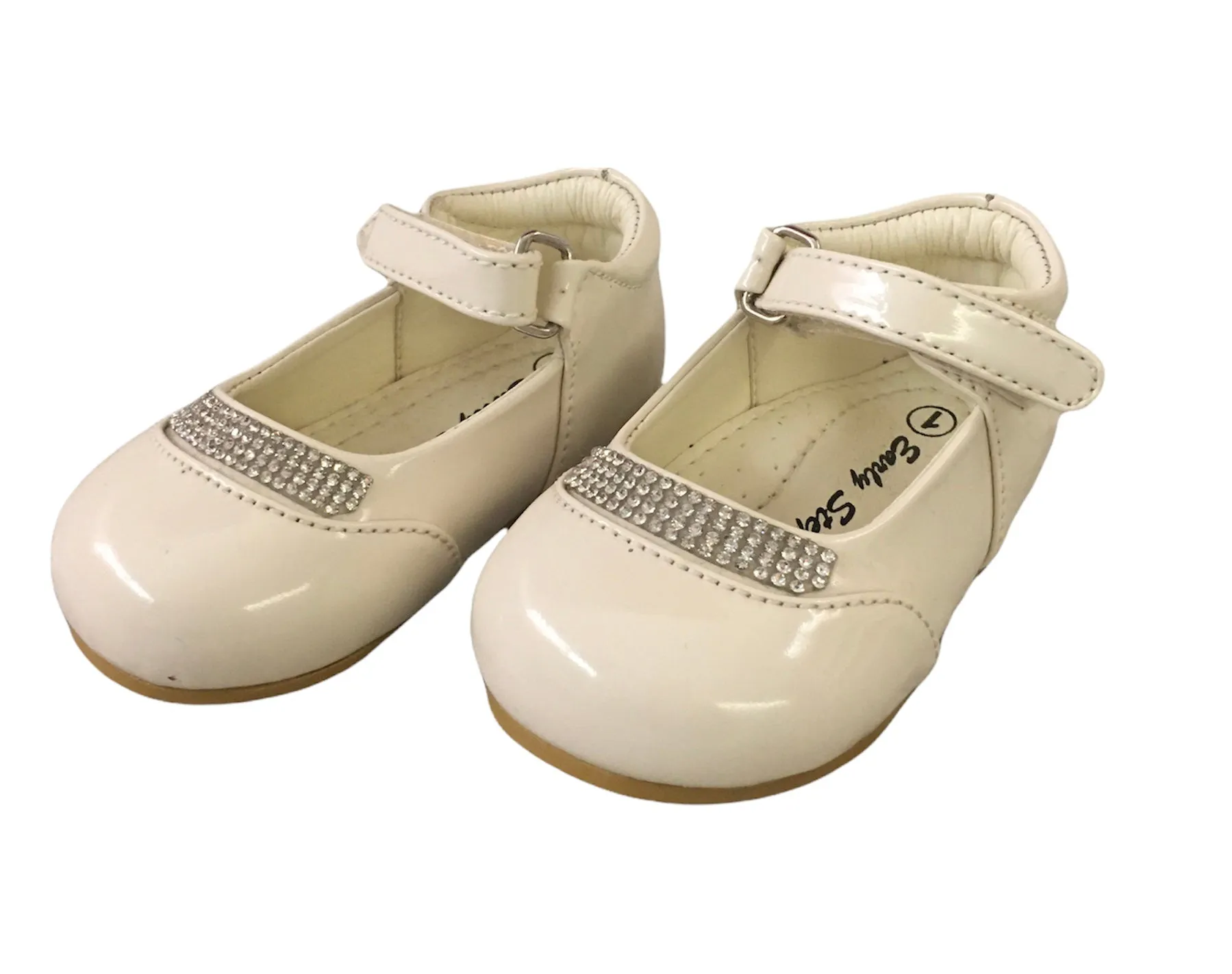 Cream princess shoes