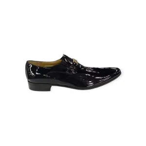 Crockett & Jones Men's Slip On Patent Black