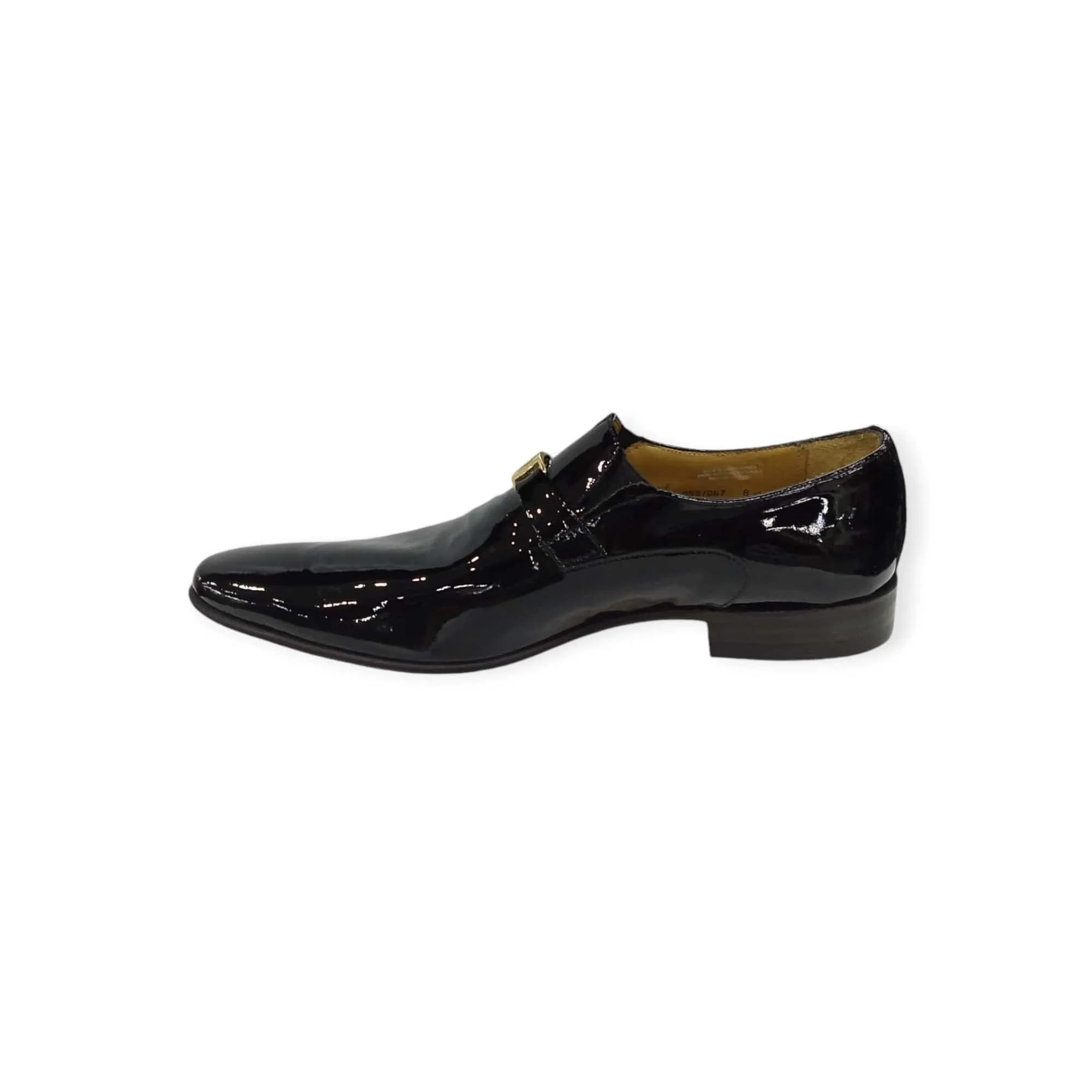 Crockett & Jones Men's Slip On Patent Black